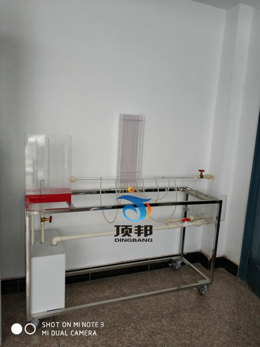自循环局部阻力系数测定实验台(图1) 自循环局部阻力系数测定实验台