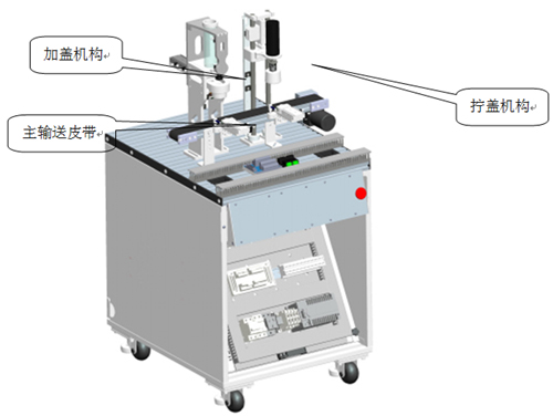 工业机器人罐装生产流水线实训系统(图3)