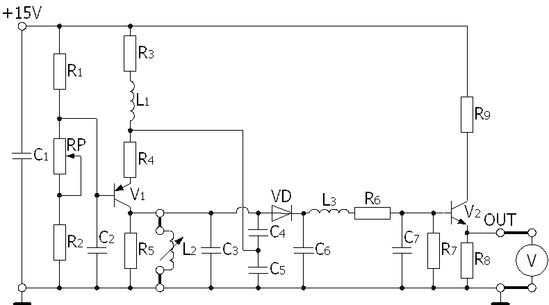 涡流传感器的位移特性实验(图1)